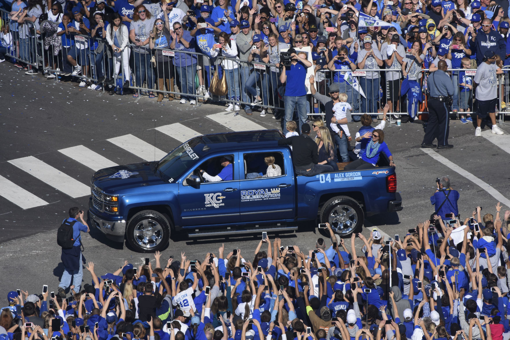Alex Gordon parade